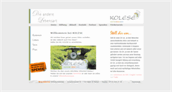 Desktop Screenshot of kolese.ch